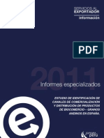 Estudio de Identificación de Canales de Comercializacion y Distribucion de Productos de Biocomercio - Granos Andinos en España