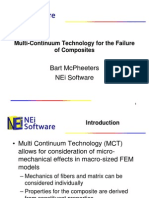 092910 Multi-Continuum Technology for the Failure of Composites McPheeters