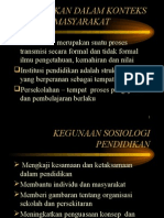 3 Pendidikan Masyarakat