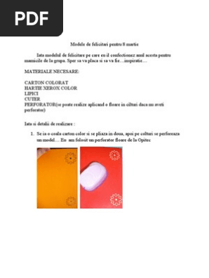 0 Modele De Felicitari Pentru 8 Martie