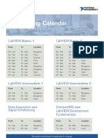 NI Training Calendar Feb To Apr, 2009