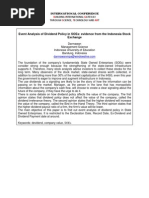 Download STUDI PERISTIWA KEBIJAKAN DIVIDEND KASUS PENGUMUMAN DIVIDEN BUMN DI BURSA SAHAM INDONESIA by Darmawan Soegandar SN125894315 doc pdf
