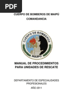Manual de Procedimientos de Rescate