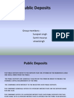Public Deposit