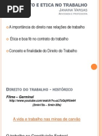 Direito e Etica No Trabalho