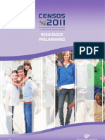 CENSOS 2011 - RESULTADOS PRELIMINARES (PORTUGAL) [INE]