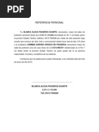 REFERENCIA PERSONAL