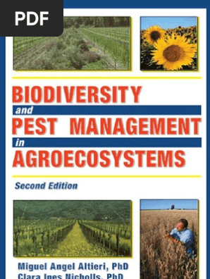 Biodiversity And Pest Management In Agroecosystems - 