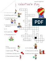 Valentines Crossword