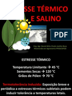 Estresse Térmico Salino