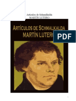 Artículos de Schmalkalda - PDF Martin Lutero