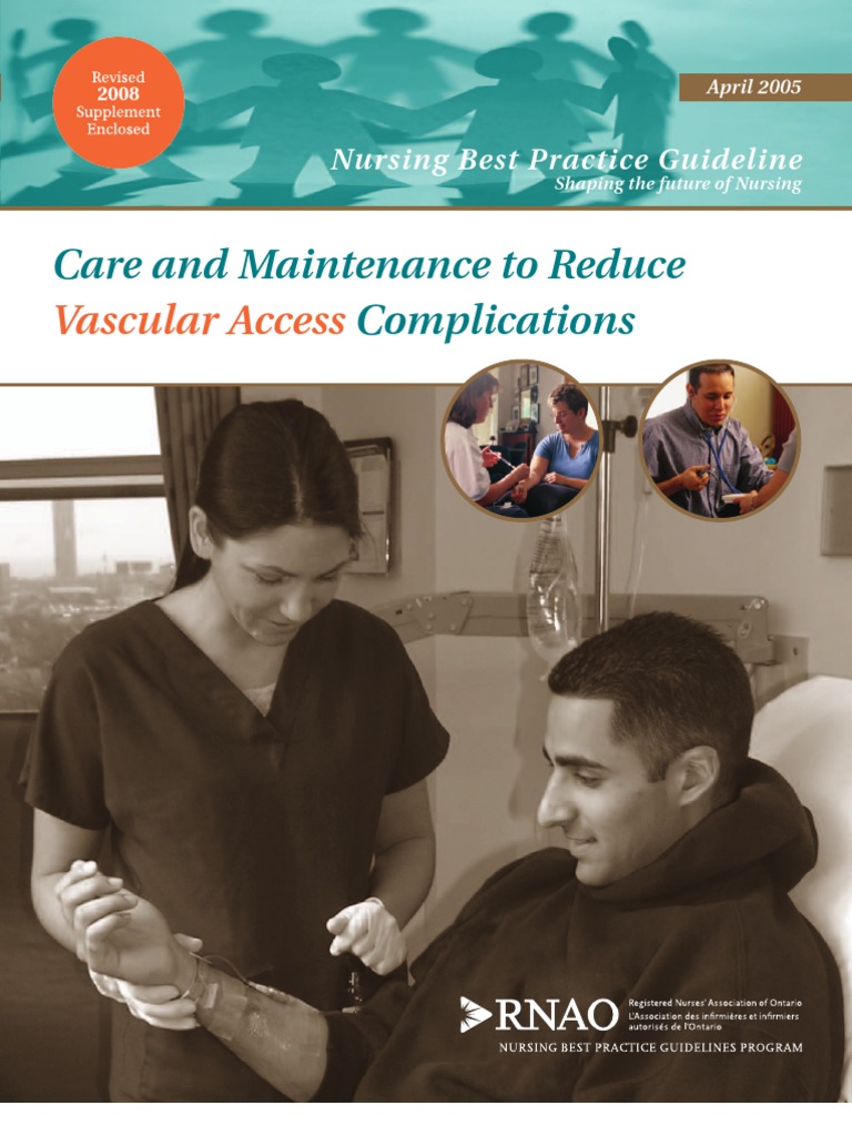 Care and Maintenance To Reduce Vascular Access Complications | PDF ...