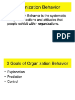 Organization Behavior