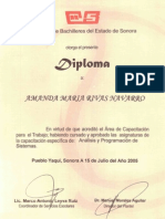 Diploma Capacitacion COBACH