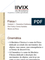 02 - Cinemática 1D