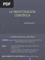 CURSO INVESTIGACIÓN CIENTÍFICA