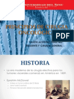 PRINCIPIOS DE CIRUGIA ONCOLÓGICA