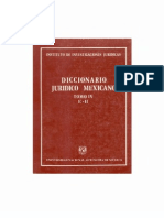 Diccionario Juridico Mexicano - Tomo IV (1)