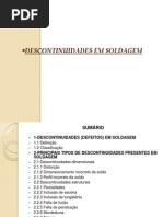 Descontinuidade (Defeitos) Em Soldagem