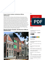 Desain Kantor Arsitek, Architecture Offices Netherlands ~ Inilah Info
