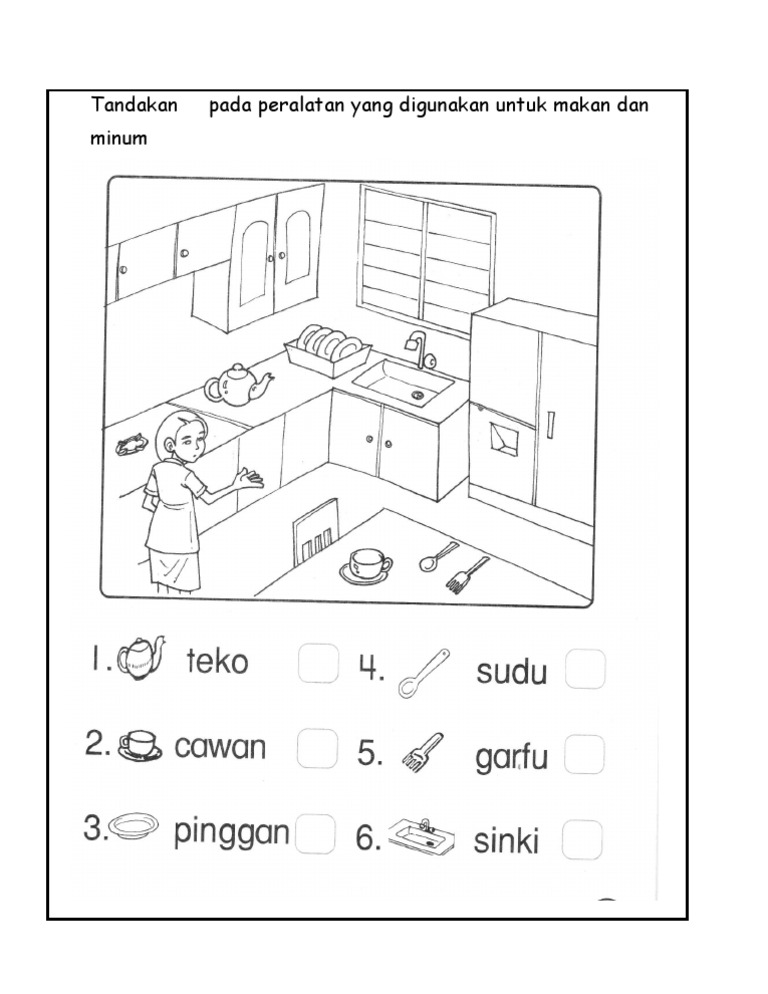  Peralatan  Yang  Digunakan  Untuk Makan Dan Minum