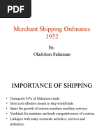 Merchant Shipping Ordinance 1952 Malaysia Merchant Navy Welfare