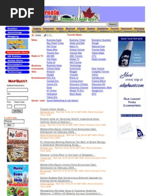 Daily News Toronto 18 February 2009 News Media Publications