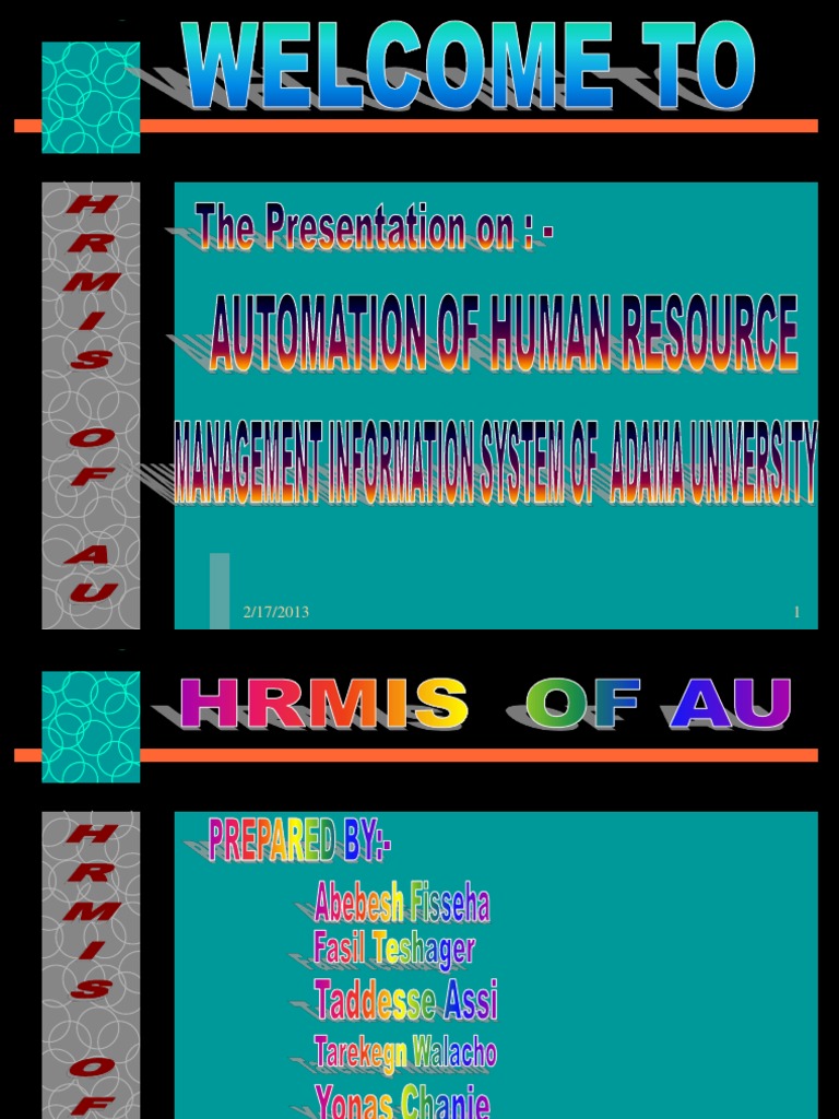 Human Resource Management Information System PDF System Recruitment