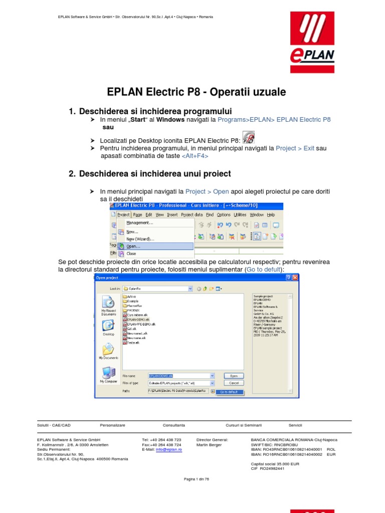 Suport Curs EPLAN | PDF