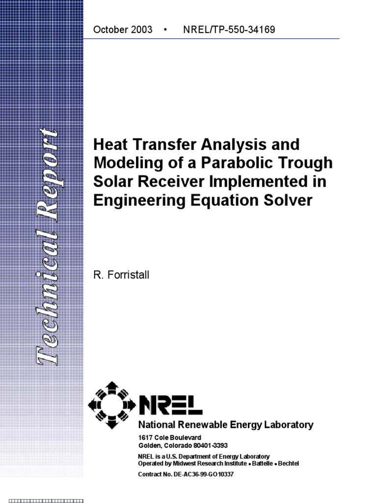 Heat Transfer Analysis | PDF | Solar Energy | Heat Transfer