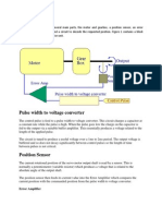 Pulse Width To Voltage Converter: Servo Motor