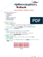 Lecture 8 Basic Relationships Between Pixels PDF