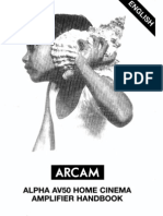 Arcam-AV50Amp User Manual