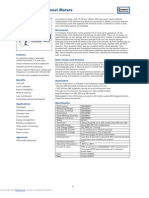 240 Series DIN Panel Meters: Movements