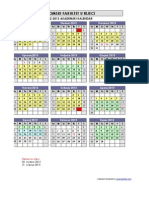 Akademski Kalendar 2012. - 2013.