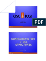 Connections For Steel Structures by John Mark (CISC - ICCA)