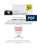 John Mattone's Presentations on Leadership