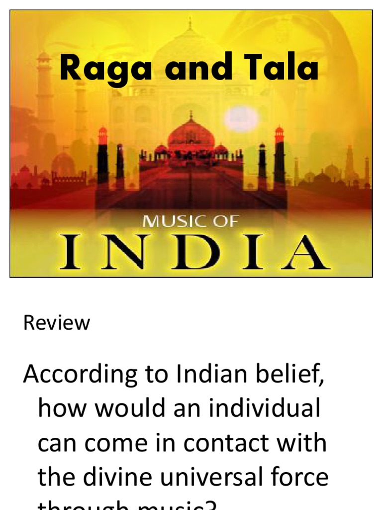 Raga and Tala in Indian Music | PDF | Art | Poetry