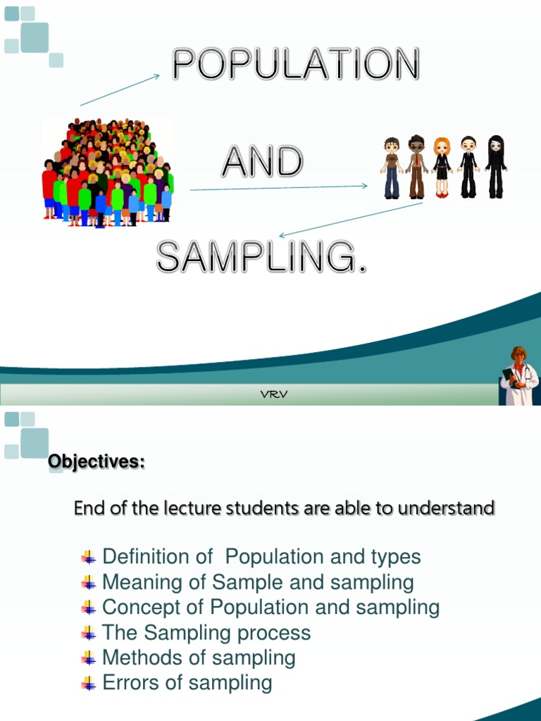 Population RESEARCH Sampling (Statistics) Statistics