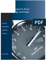 Standard & Poor's Hedge Fund Index: Structure Methodology Definitions Practices