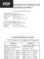 CSL101-Lecture1