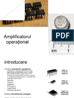 Amplificatorul Operaţional