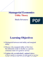 Managerial Economics: Utility Theory