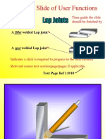 Example Slide of User Functions: Time Guide The Slide Should Be Finished by