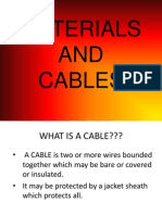 Materials and Cables