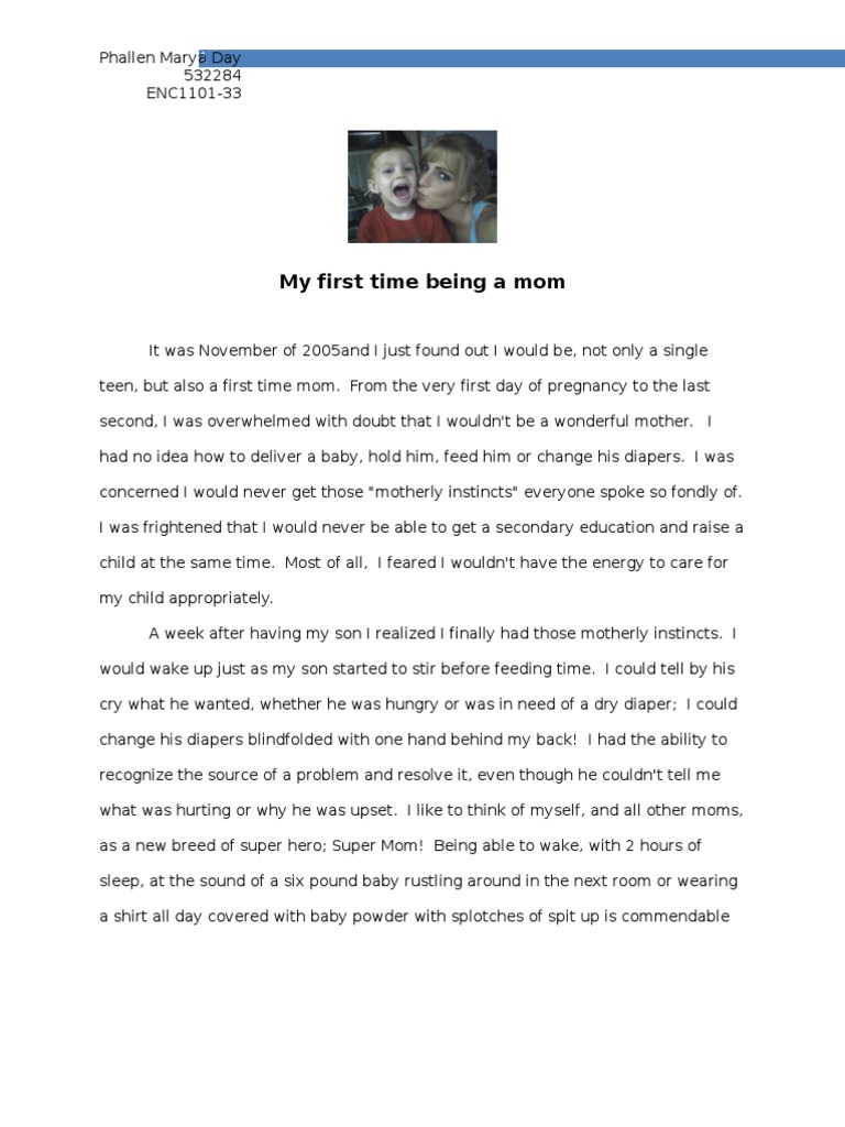 My First Time | PDF