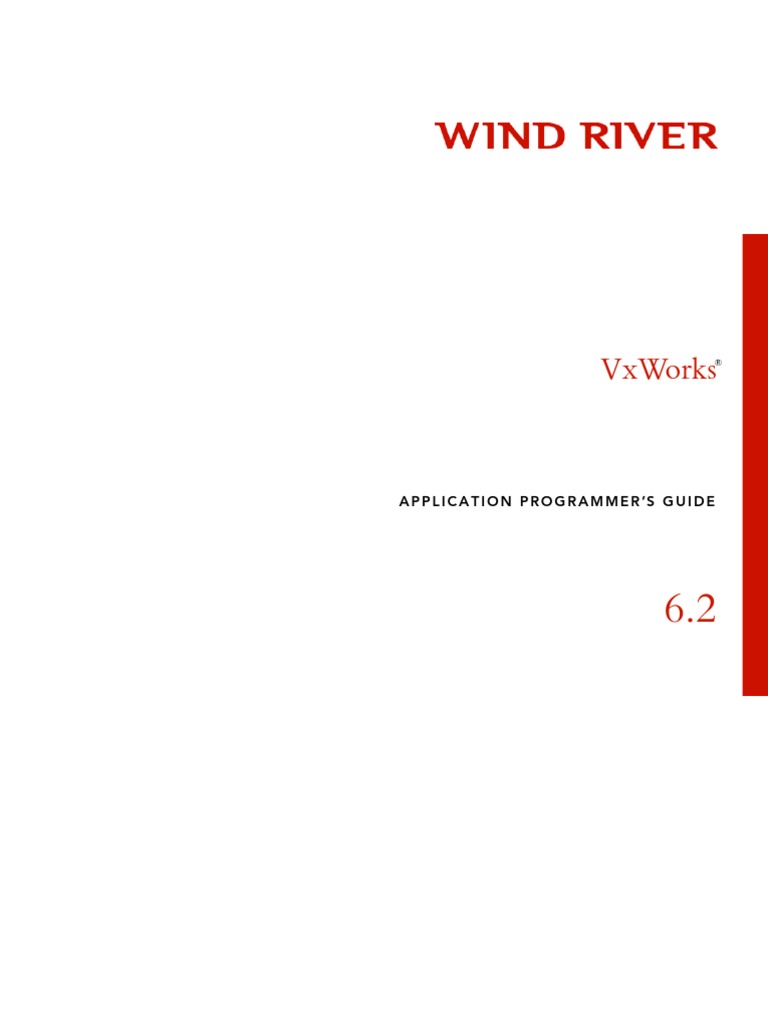 VX Works-6.2 Application Programmers Guide | PDF