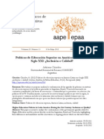 CHIROLEU Inclusion o Calidad PDF