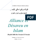 15246649 Alliance Et Le Desaveux en Islam