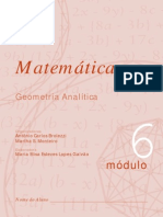 Matemática - Módulo 6 - Geometria Analítica